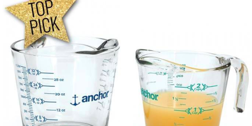 Oneida Flash Sale: 30% Off Sitewide = Anchor Hocking 2-Piece Glass Measuring Set Only $5.59 (Reg. $16)