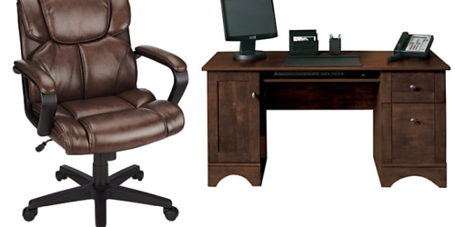 Office Depot/OfficeMax: Vinyl Chair Only $44.99 (Reg. $129.99), Computer Desk $74.99 & More