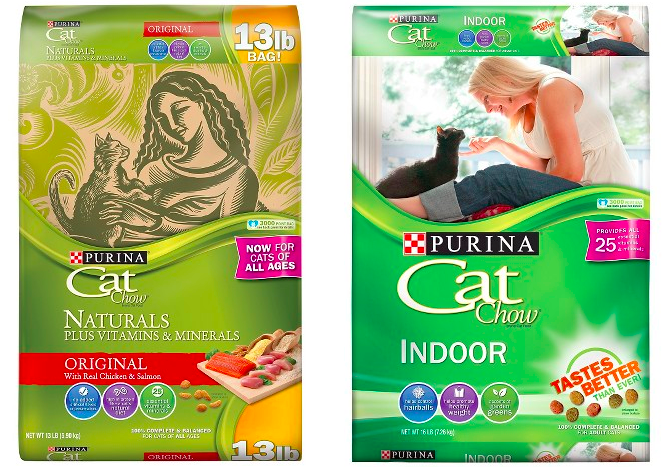 New Purina Cat Chow Coupons Purina Cat Chow Naturals 13lb Bag Only 7 44 At Target Hip2save