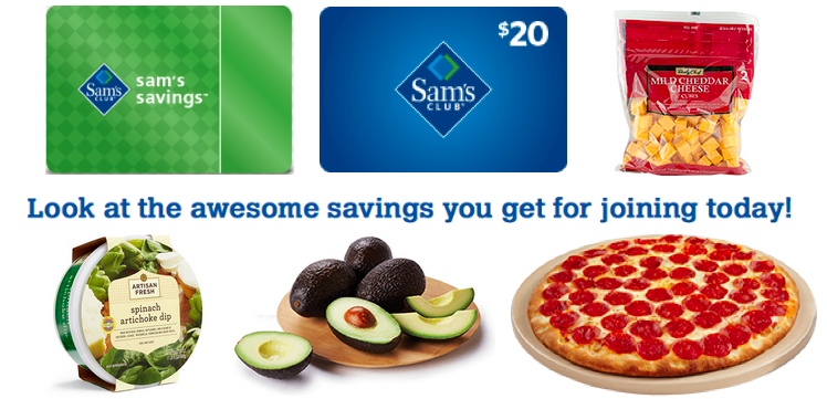 Sam's Club Annual Membership, $20 Gift Card AND $19 In Fresh Food ...