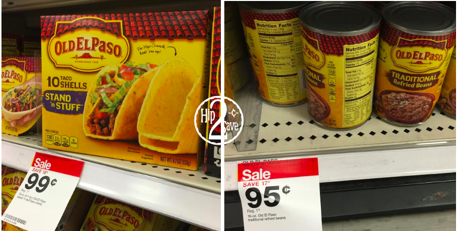Target Score Cheap Old El Paso Taco Shells Refried Beans
