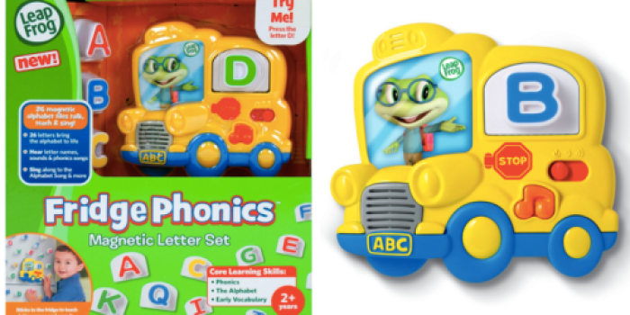 LeapFrog Fridge Phonics Magnetic Letter Set ONLY $11.26 (Regularly $19.99)
