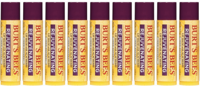 12 pack of Burt's Bees Lip Balm in Açai Berry