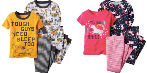 Kohl’s: Carter’s 4-Piece Pajamas as Low as ONLY $4.20 Shipped Per Pair