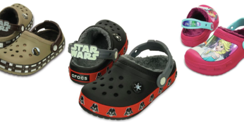 Kohl’s Cardholders: Kid’s Crocs Star Wars or Disney Frozen Clogs ONLY $8.95 Shipped