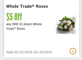 Whole Foods Roses Coupon