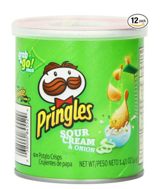 Pringles Sour Cream and Onion Small Stacks 