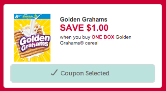 Golden Grahams Cereal coupon