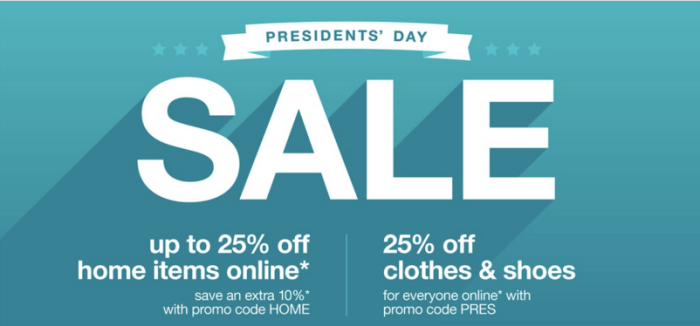 Target President's Day Sale