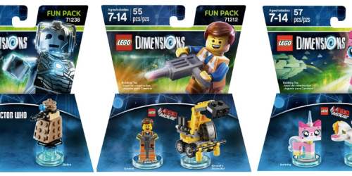 LEGO Dimensions Fun Packs Only $7.49 (Regularly $14.99) + More
