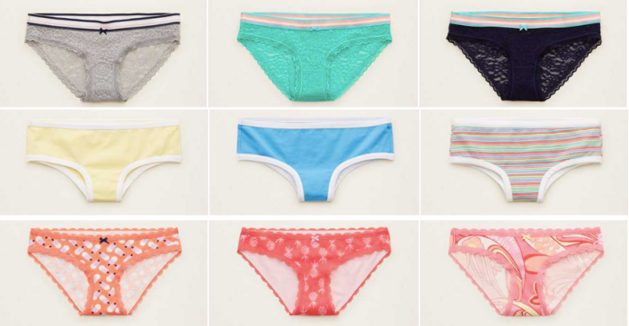 Aerie: 8 Panties Only $27.50 Shipped