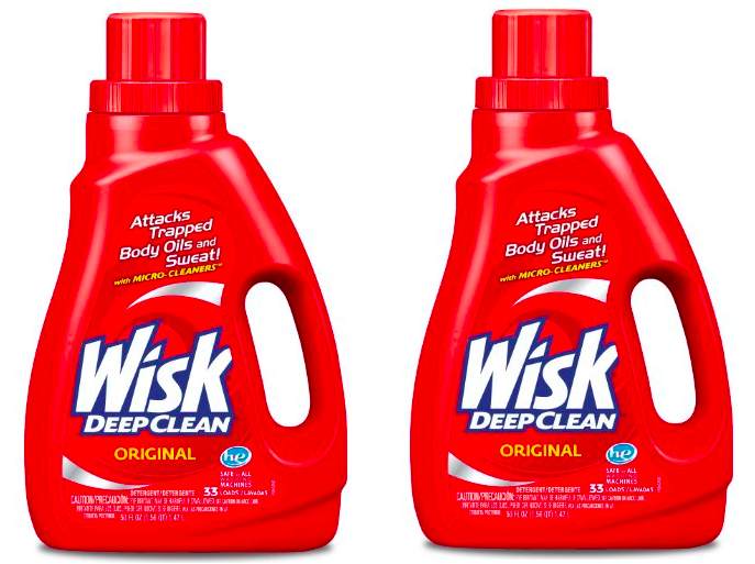 Amazon TWO Pack of Wisk Laundry Detergent 50 Ounce Bottles ONLY 3.01