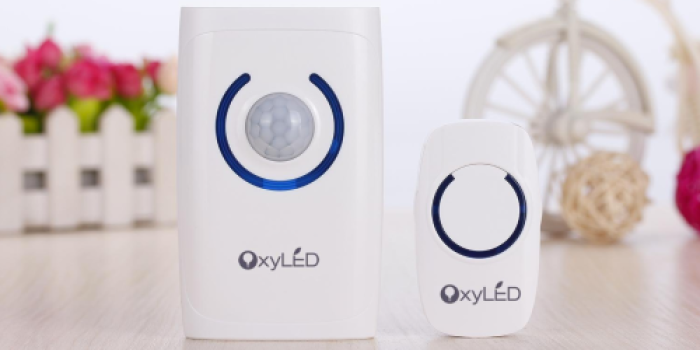 Amazon: OxyLED 4-in-1 Wireless Doorbell Kit ONLY $14.99 (Regularly $59.99)