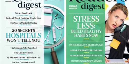 FREE Reader’s Digest Magazine Subscription