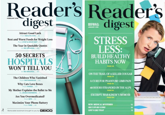 FREE Reader's Digest magazine subscription