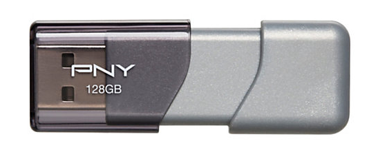 PNY 128 GB flash drive