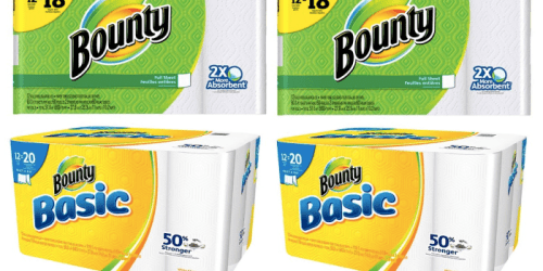 Target.com: Bounty Select-A-Size Paper Towels Giant Roll 90¢ Each Shipped (After Gift Card)
