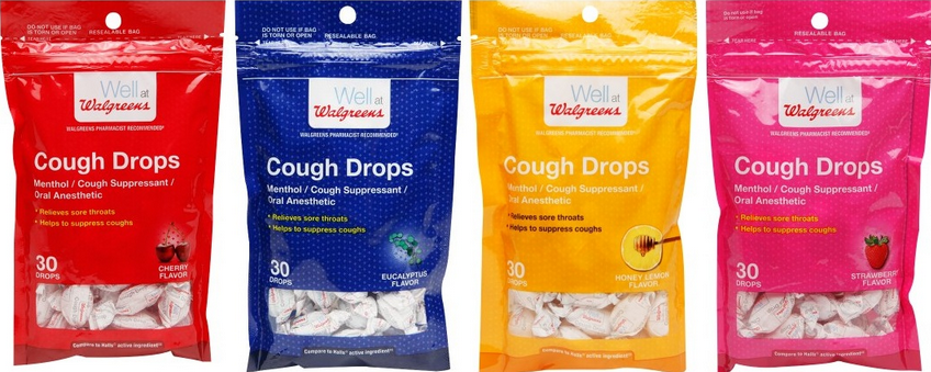 Walgreens Brand Cough Drops Bags Only 38¢ Each (No Coupons Needed!)