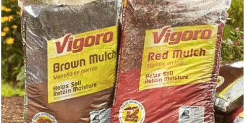 Home Depot: Vigoro Mulch Bags Only $2 Each