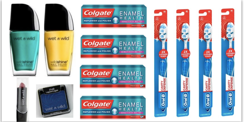 Target: Wet n Wild Cosmetics, Colgate Toothpaste & Oral-B Toothbrushes Only 23¢ Each