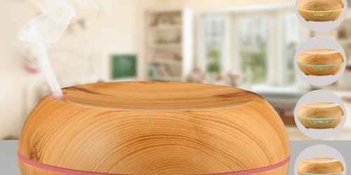 Amazon: URPOWER Wood Grain Essential Oil Diffuser AND Humidifier ONLY $28.99