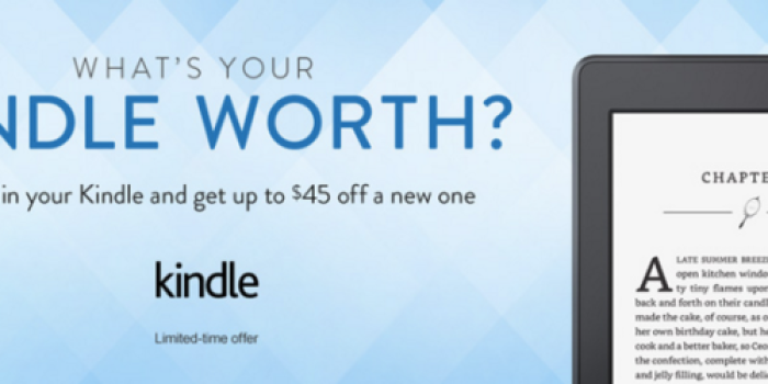 Amazon: Trade in Used Kindle for Amazon Gift Card + Get $20 Towards New Kindle