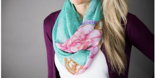 Cents of Style: Spring Lightweight Scarf AND Rose Print Inifinity Scarf Only $8.98 Shipped