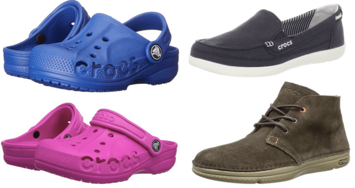 50% off Crocs on Amazon