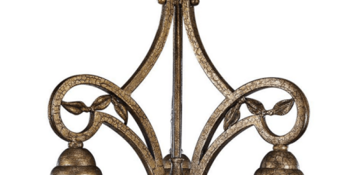 Progress Lighting 3-Light Biscay Crackle Chandelier ONLY $48.07 (Reg. $239)