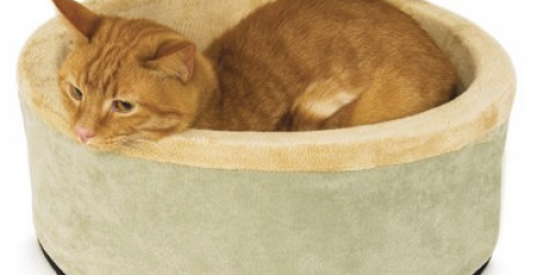 Amazon: Highly Rated K&H Thermo-Kitty Heated Cat Bed Only $28.93 (Reg. $67.99)