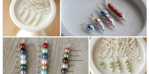 Mama’s Sweet Peas Necklace Just $9.94 Shipped