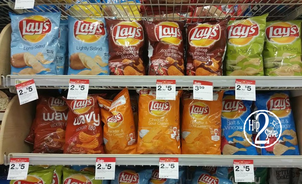 Target Lays or Kettle Cooked Chips ONLY 1.50 Per Bag (After Gift Card