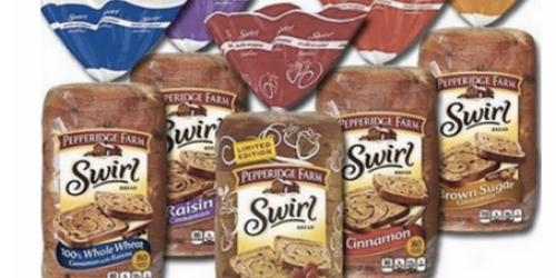 $1/1 Pepperidge Farm Swirl Bread Coupon