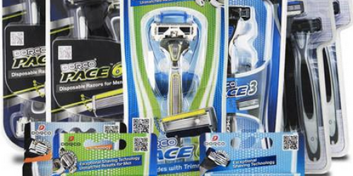 Dorco Pace Frugal Dude Pack $23.85 Shipped (Includes 2 Razor Systems, Cartridges, & Disposables)