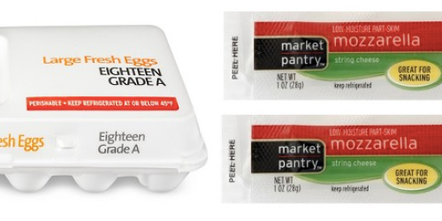 Target: Market Pantry Eggs 18-Count & 5 String Cheese Singles Only $1.75