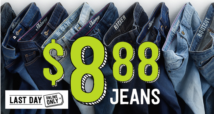Crazy 8 $8.88 Jeans