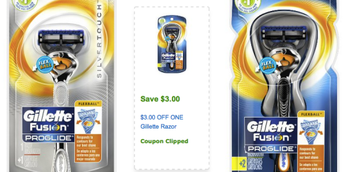 Amazon: Gillette Fusion Proglide Silvertouch Razor Only $5.49 Shipped + More