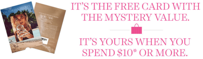 Victoria's Secret Free Secret Reward Card
