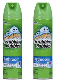 Scrubbing Bubbles Bathroom cleaner
