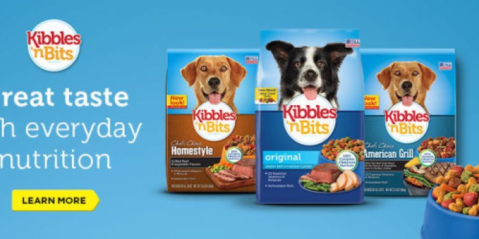 High Value $5/1 Kibbles ‘n Bits Dry Dog Food Coupon (Prints with Long Expiration Date)