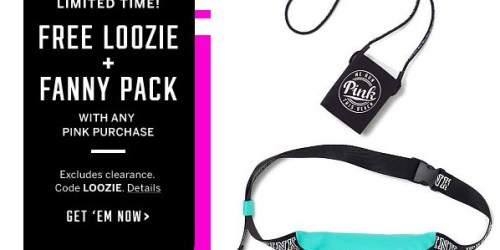 Victoria’s Secret: Panty, Loozie & Fanny Pack $16.49 Shipped + Reward Card for Cardholders