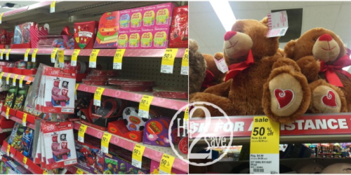 Walgreens 50% Off Valentine’s Day Clearance