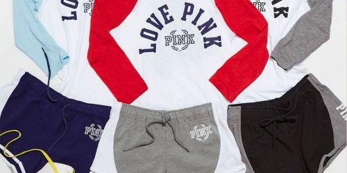 Victoria’s Secret: PINK Baseball Tee AND Shorts Bundle Only $35 Shipped + More Offers