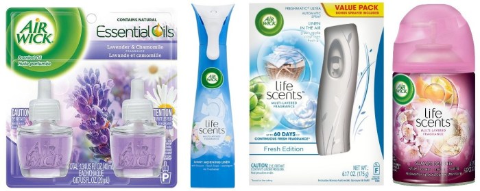 Five New Air Wick Coupons = Nice Deals at Target and Walgreens - Hip2Save