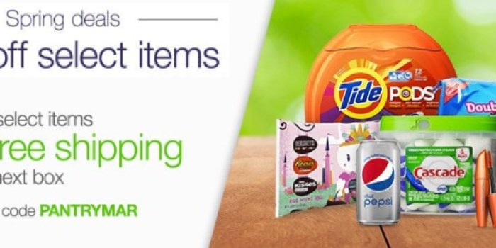 Amazon Prime Pantry: 30% Off Select Items + Additional Coupons