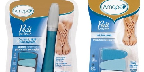 Target: Amope Pedi Perfect Nail File System AND Refill Only $20.88 – No Coupons Needed