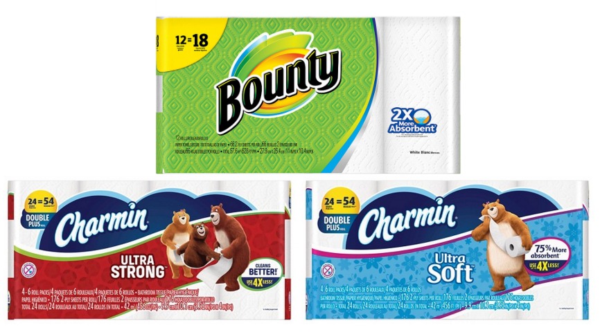 NEW $1/1 Charmin and Bounty Coupons = Nice Deals at Target and CVS