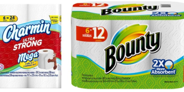 NEW $1/1 Charmin and Bounty Coupons = Nice Deals at Target and CVS