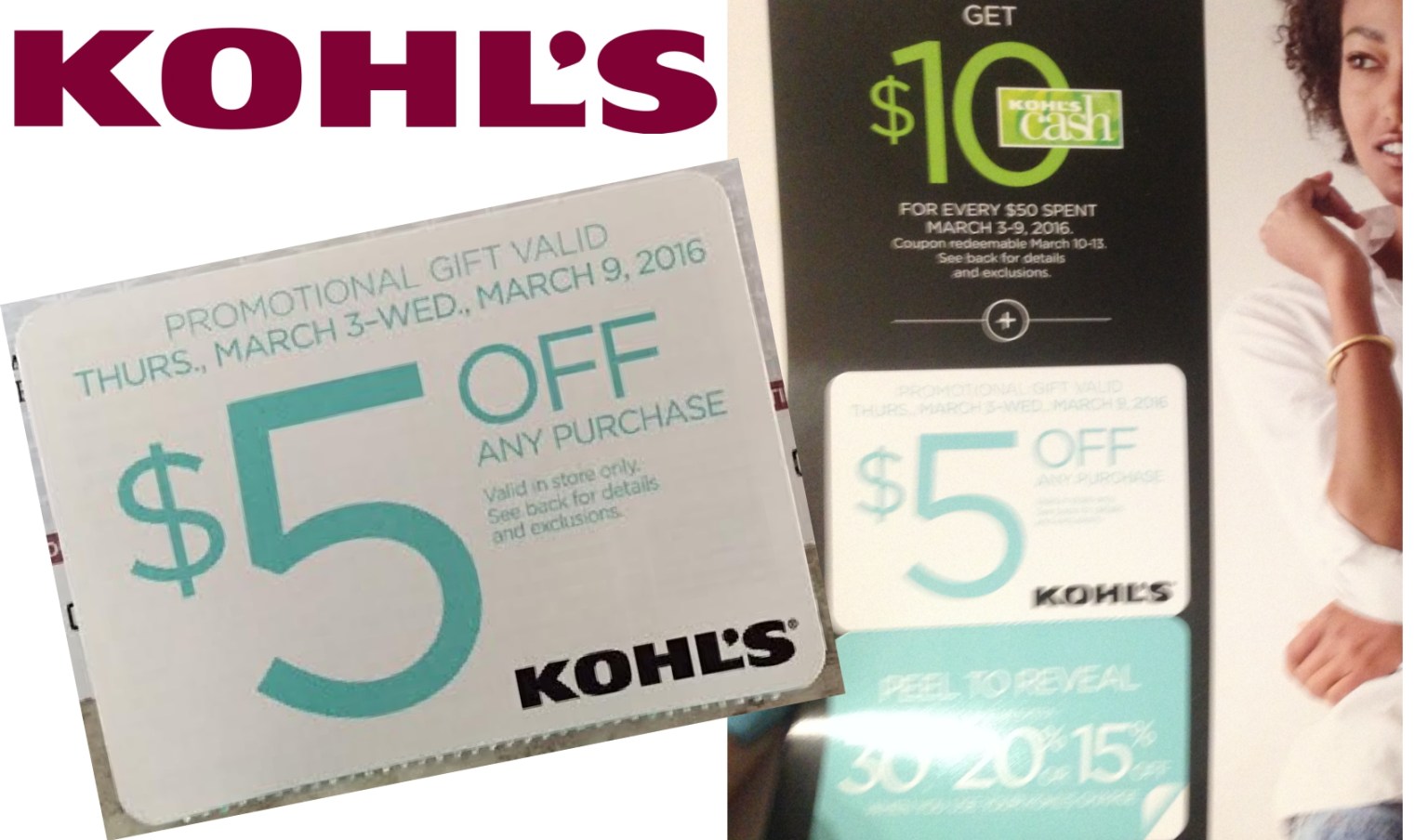 Kohl's Possible 5 Off ANY Purchase Coupon (Check Your Mailbox) + More
