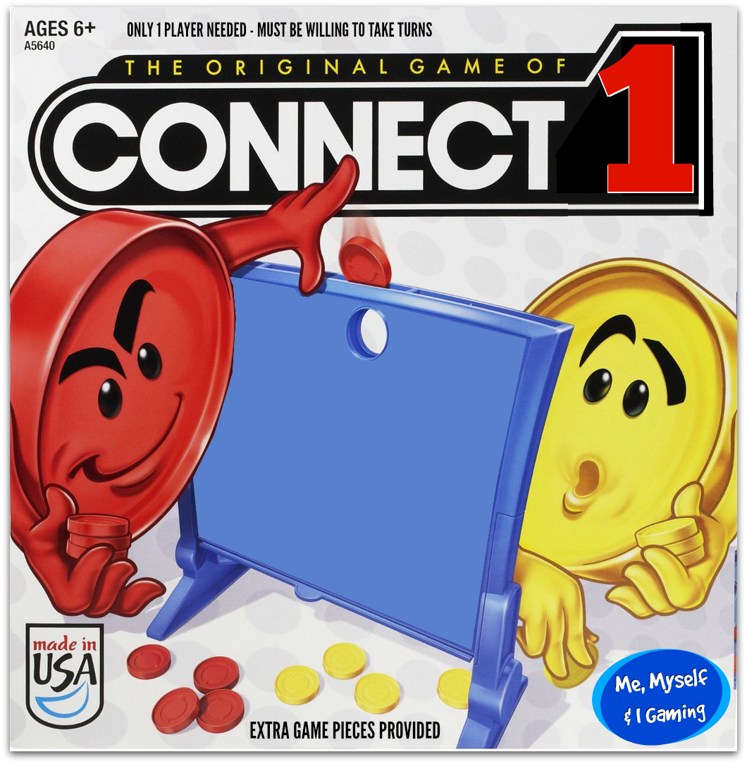 Connect ONE Board Game Only $4.99 (Regularly $15.99) - Just ONE Player Needed - Hip2Save